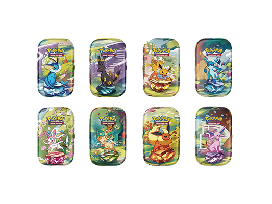 Mini Lata Prismatic Evolutions - Inglés 🇬🇧