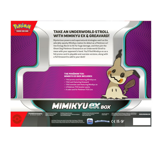 Pokémon TCG Colección Mimikyu ex Español